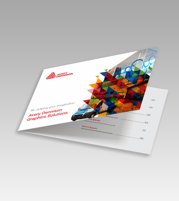 Brochure Design Avery Dennison