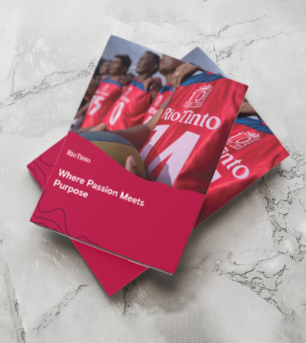 Brochure Design Rio Tinto