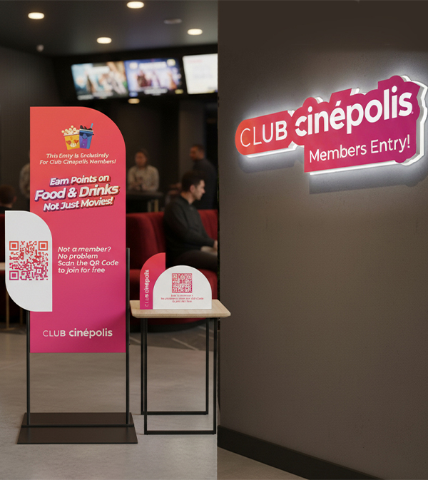 Cinema Hall Branding