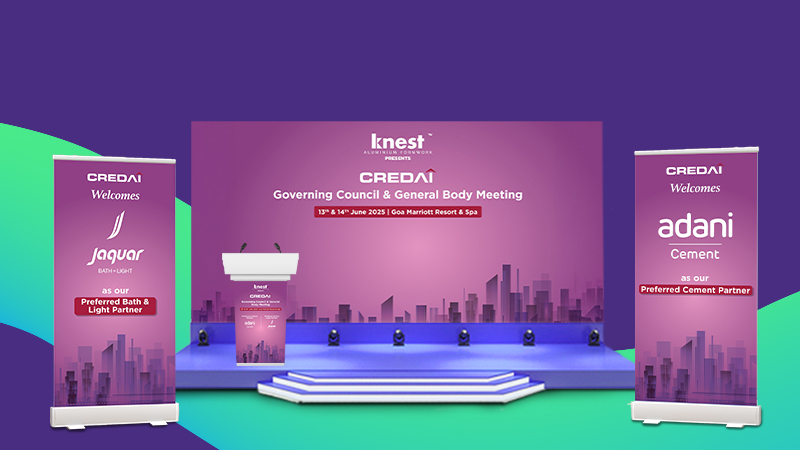 CREDAI General Council Meeting Goa Case Study