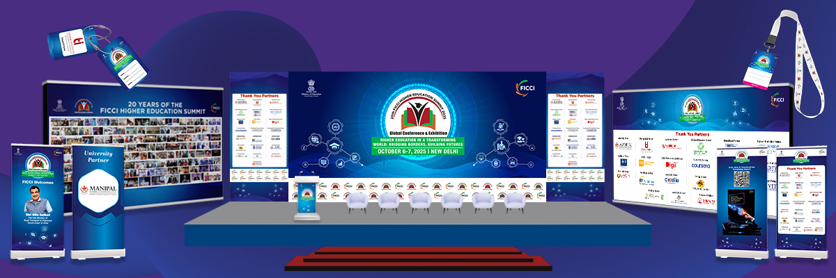 FICCI Higher Education Summit 2025 — Event Branding by Rishiraj Media